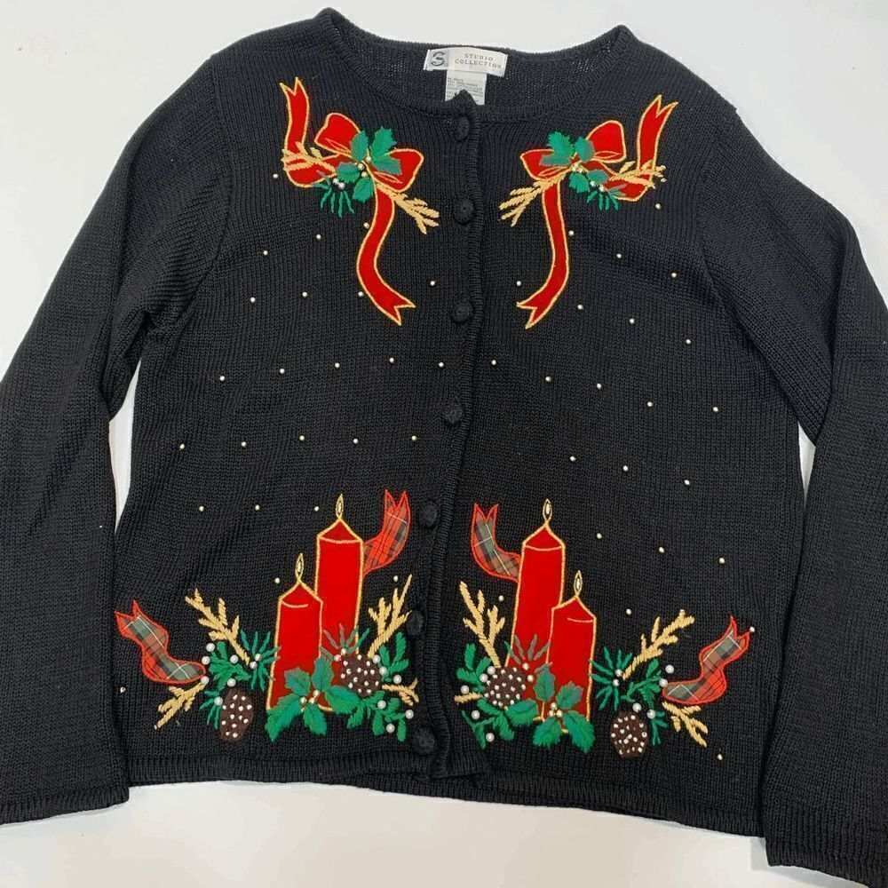 Vintage Studio Collection Knit Christmas Sweater